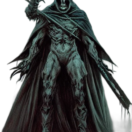 mask, creature, staff, concept art transparent PNG cut-out
