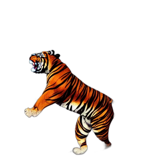 animal, creature, staff, 3d render transparent PNG cut-out