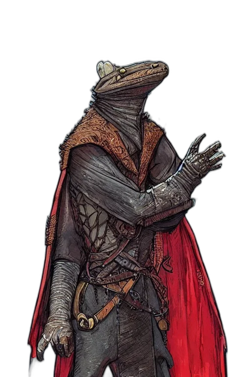 dragon, staff, jacket, creature transparent PNG cut-out