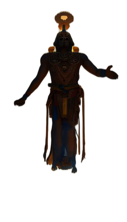 staff, mask, creature, jewelry transparent PNG cut-out