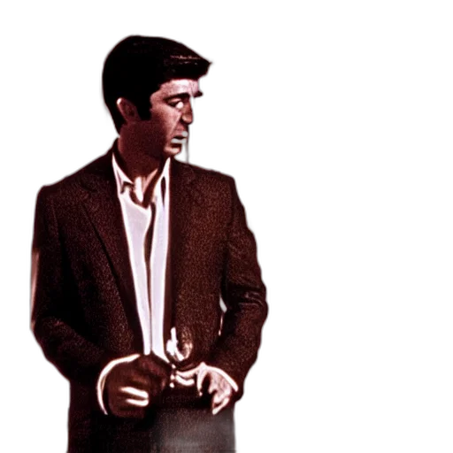jacket, staff, photorealistic, pixel art transparent PNG cut-out