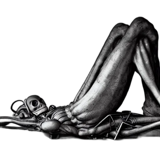 robot, creature, mask, shoes transparent PNG cut-out
