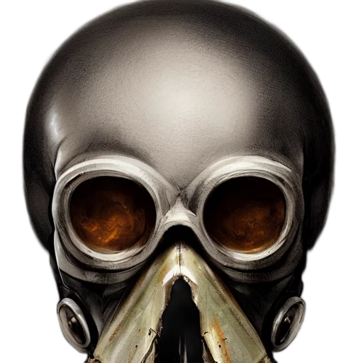 mask, face, photorealistic, concept art transparent PNG cut-out
