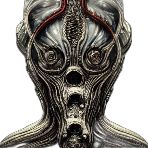 mask, creature, face, robot transparent PNG cut-out