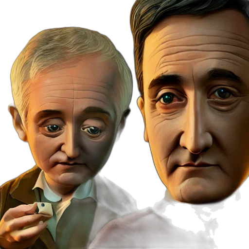 face, photorealistic, 3d render, concept art transparent PNG cut-out