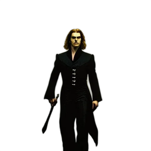staff, jacket, weapon, sword transparent PNG cut-out