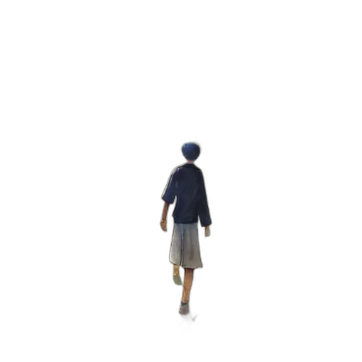 hat, staff, dress, jacket transparent PNG cut-out