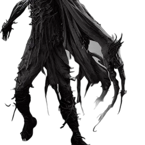 creature, mask, staff, weapon transparent PNG cut-out