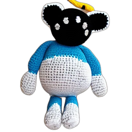 robot, staff, 3d render, cute transparent PNG cut-out