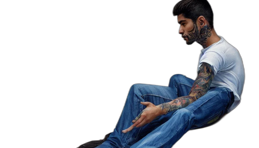 shoes, furniture, jacket, photorealistic transparent PNG cut-out
