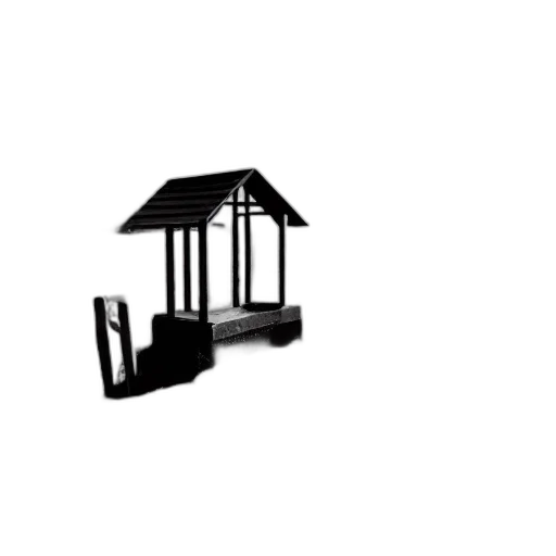 furniture, umbrella, staff, building transparent PNG cut-out
