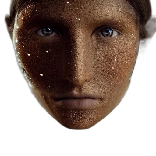 mask, face, robot, creature transparent PNG cut-out