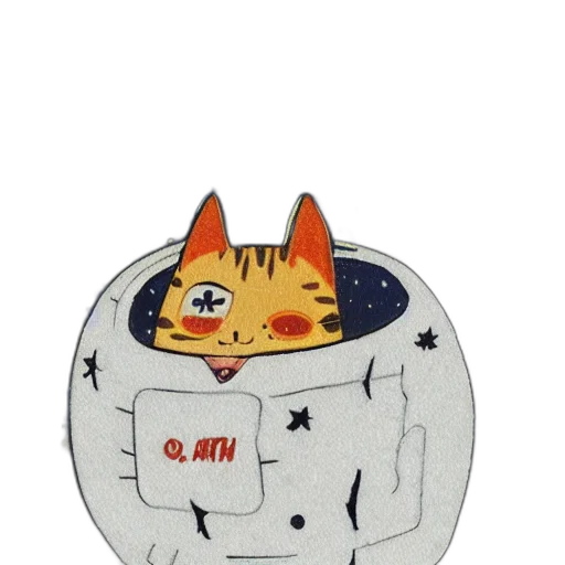 jacket, mask, staff, robot transparent PNG cut-out