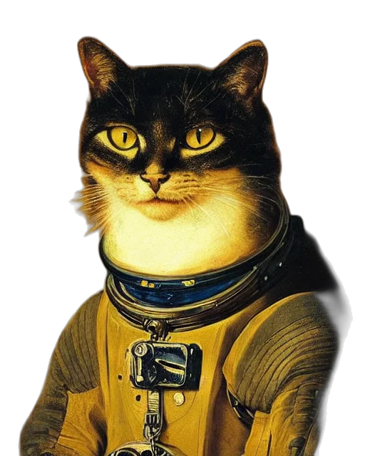 staff, animal, jacket, robot transparent PNG cut-out