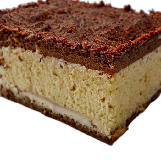 food, 3d render, piece, cake transparent PNG cut-out