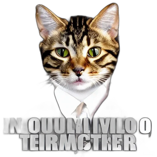 staff, 3d render, viril, feline transparent PNG cut-out
