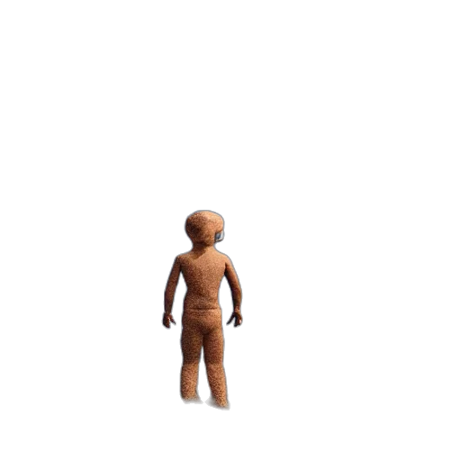 robot, creature, staff, animal transparent PNG cut-out