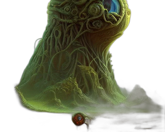 creature, face, tree, mask transparent PNG cut-out