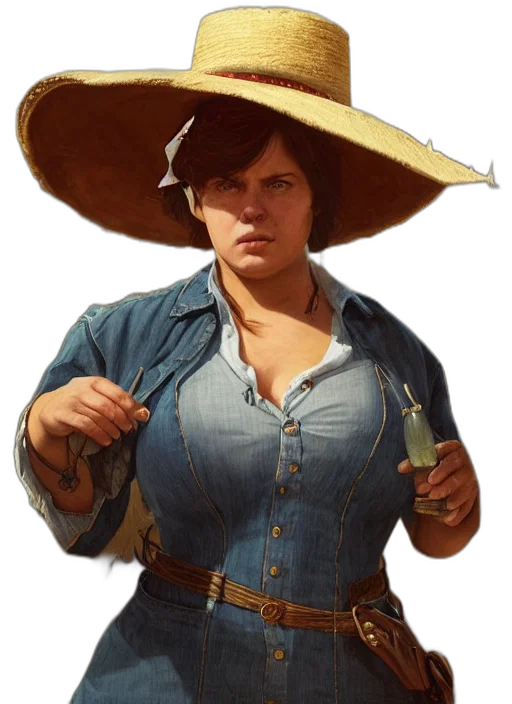 hat, staff, weapon, face transparent PNG cut-out