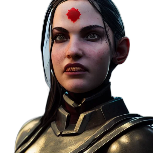 face, staff, crown, concept art transparent PNG cut-out