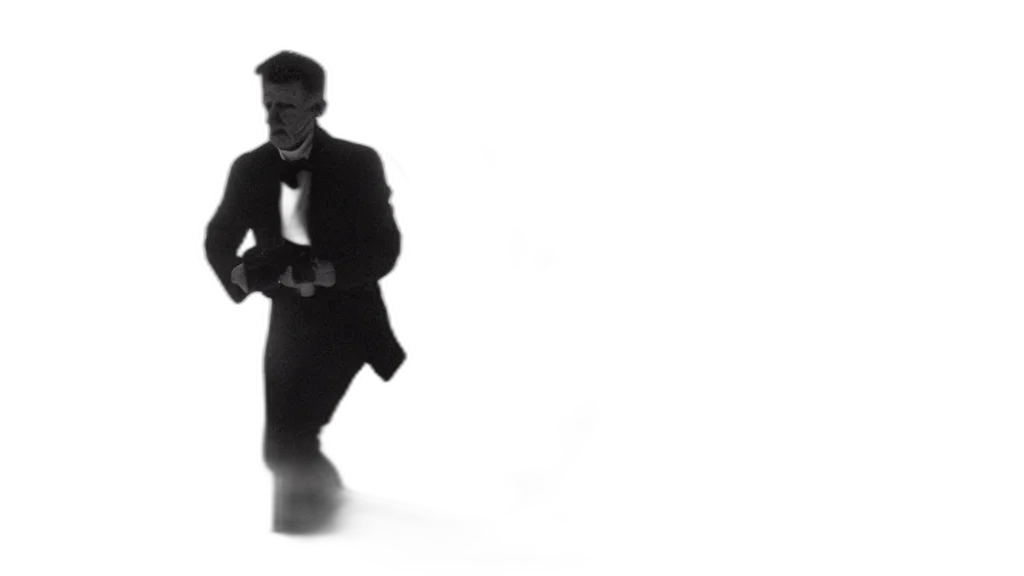 jacket, staff, concept art, 3d render transparent PNG cut-out
