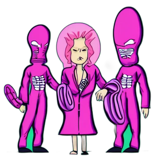jacket, dress, staff, concept art transparent PNG cut-out