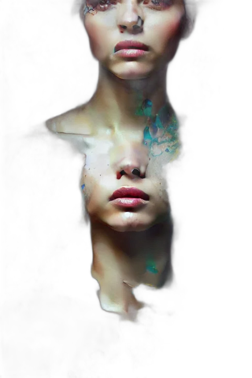 face, mask, creature, crown transparent PNG cut-out