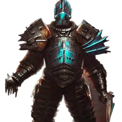 robot, sword, weapon, creature transparent PNG cut-out
