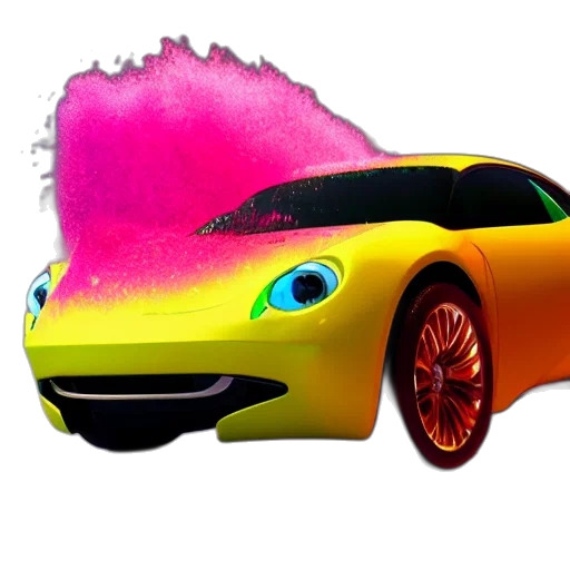 car, creature, hair, animal transparent PNG cut-out