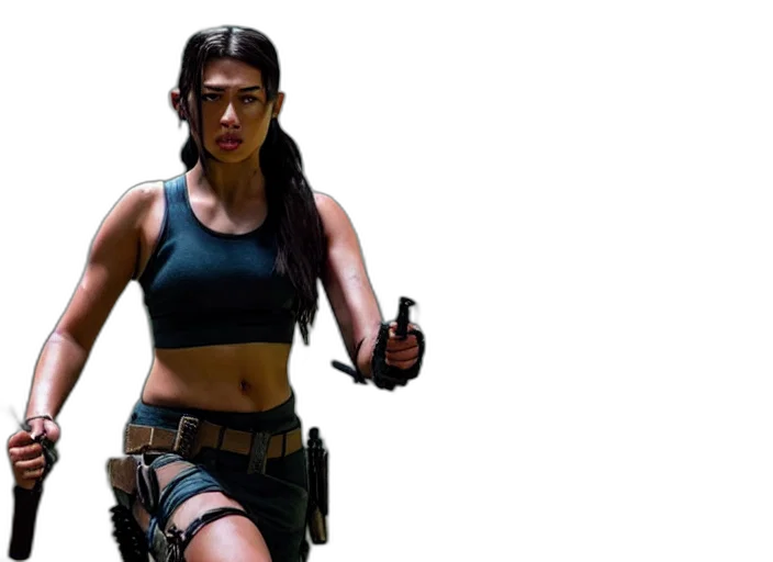 concept art, cyberpunk, film, still transparent PNG cut-out