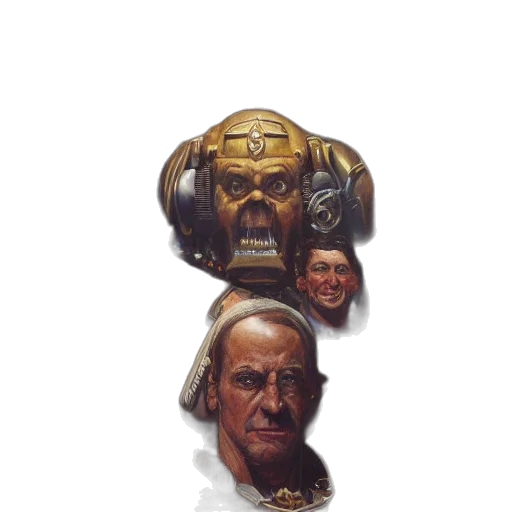 mask, face, crown, robot transparent PNG cut-out