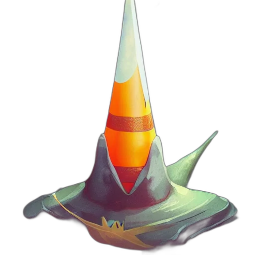 hat, crown, weapon, staff transparent PNG cut-out