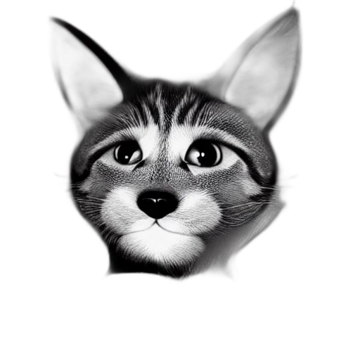 animal, face, creature, staff transparent PNG cut-out