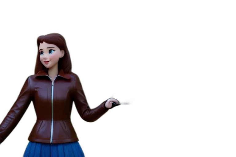 jacket, dress, 3d render, concept art transparent PNG cut-out