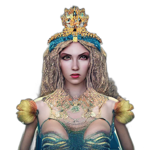 crown, jewelry, mask, dress transparent PNG cut-out