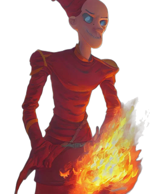 robot, staff, creature, mask transparent PNG cut-out