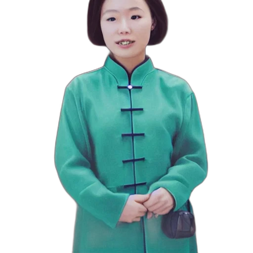 staff, dress, jacket, face transparent PNG cut-out