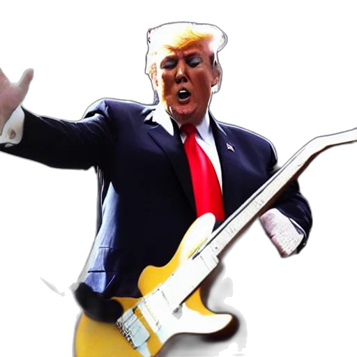 weapon, cartoon, 3d render, donald transparent PNG cut-out