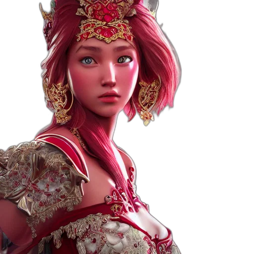 concept art, fantasy art, 3d render, photorealistic transparent PNG cut-out