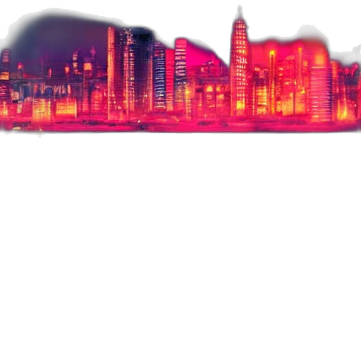 concept art, vaporwave, pixel art, anime transparent PNG cut-out