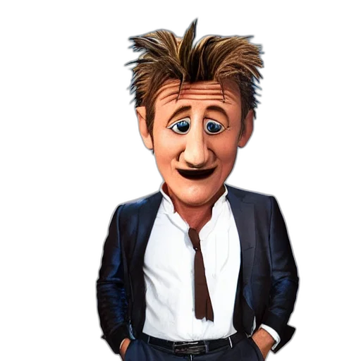 face, jacket, staff, cartoon transparent PNG cut-out