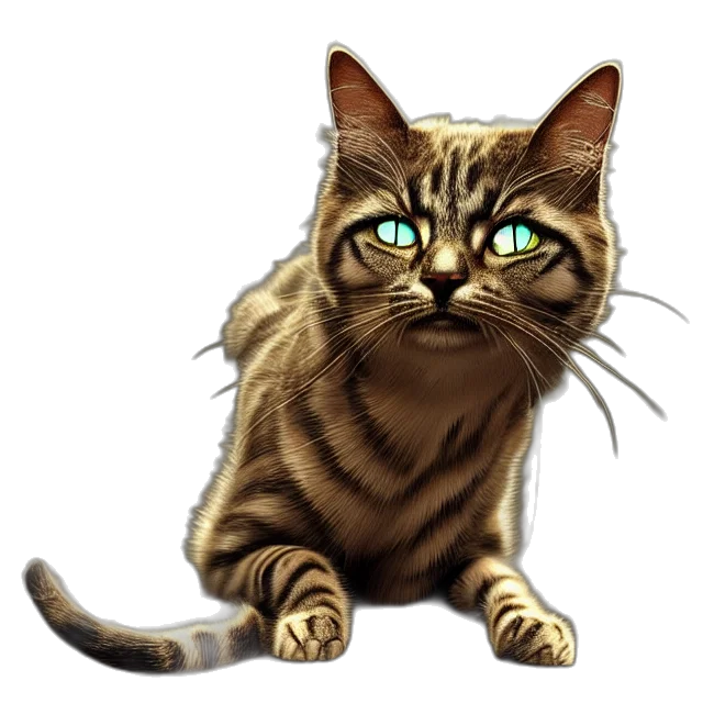 staff, animal, creature, photorealistic transparent PNG cut-out