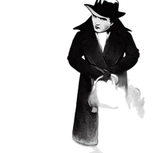 hat, jacket, staff, mask transparent PNG cut-out