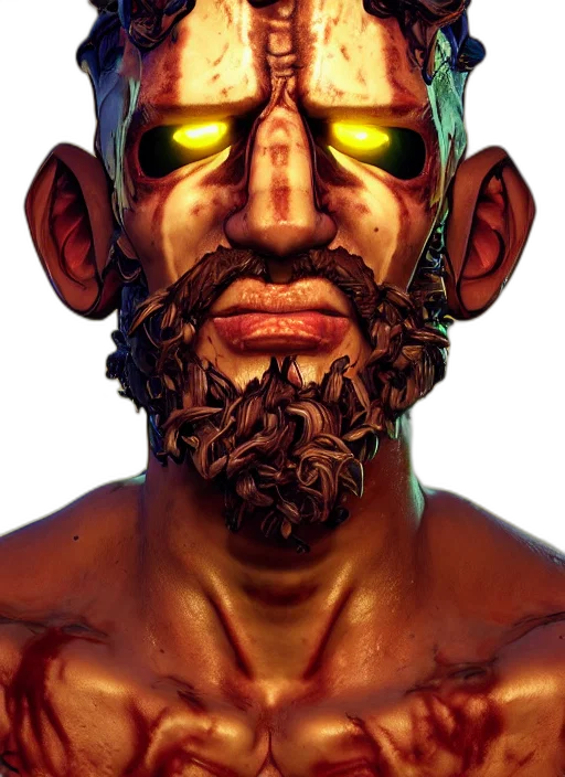mask, face, creature, cyberpunk transparent PNG cut-out