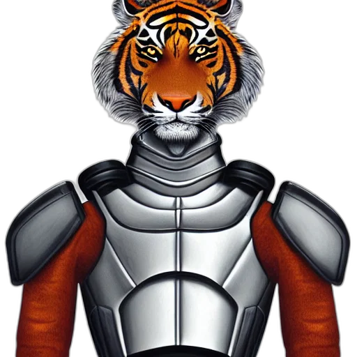 robot, animal, 3d render, fantasy art transparent PNG cut-out