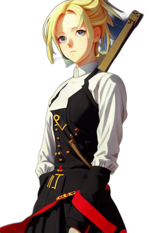 staff, sword, weapon, dress transparent PNG cut-out