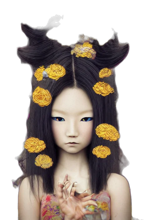 crown, hair, jewelry, mask transparent PNG cut-out