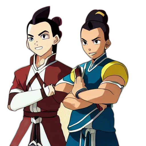staff, concept art, anime, cartoon transparent PNG cut-out