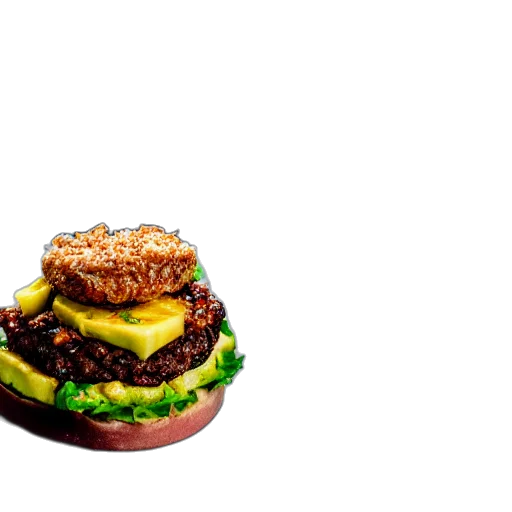 food, crown, animal, 3d render transparent PNG cut-out
