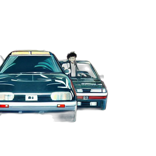 car, concept art, photorealistic, pixel art transparent PNG cut-out